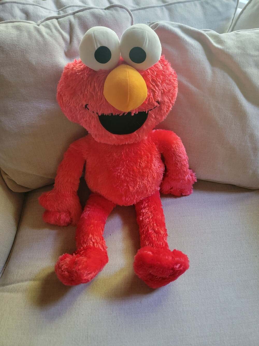 Jumbo 27in Elmo Stuffed Animal Plush 2022 Toy Factory Sesame Street